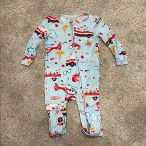 Posh Peanut doctor nurse Footie 9-12M